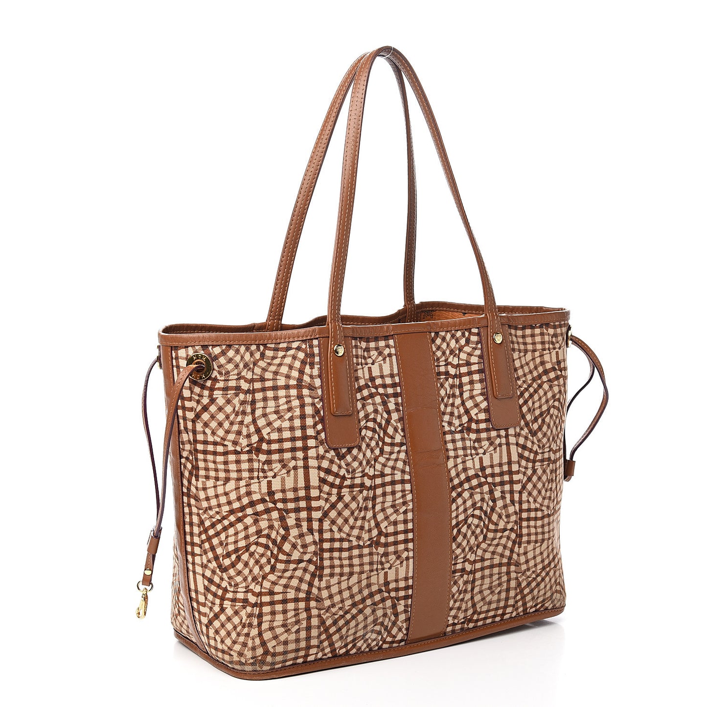 Visetos Medium Liz Reversible Shopper Tote Cognac