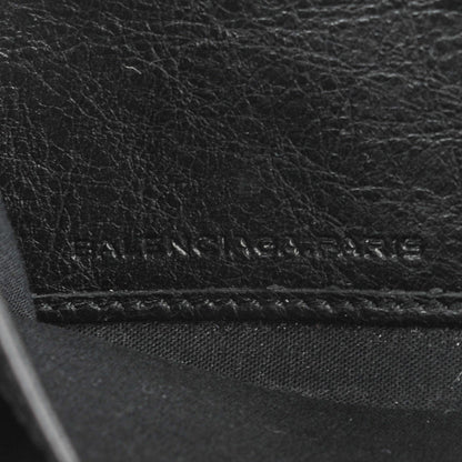 Balenciaga Agneau Classic Hardware Continental Zip Around Wallet Black 9 of 10