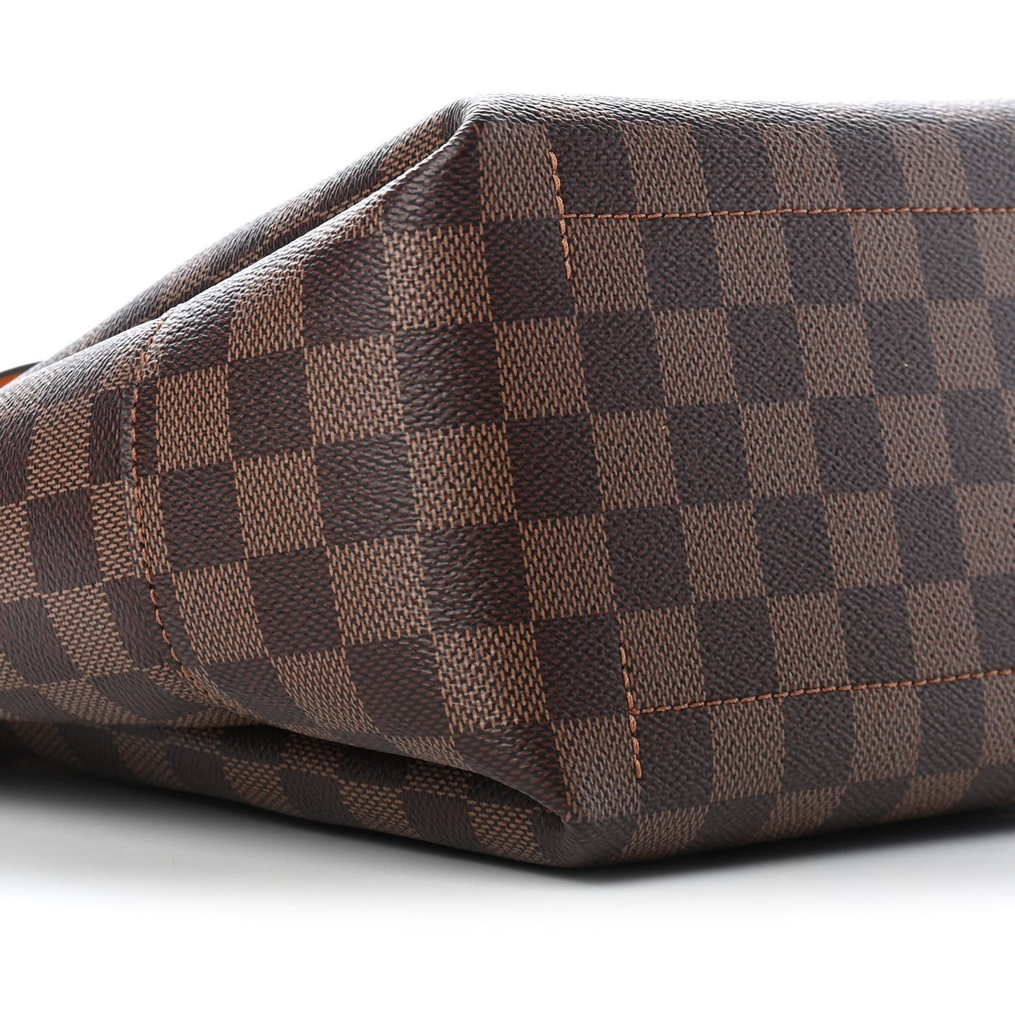 Damier Ebene Belmont PM Safran