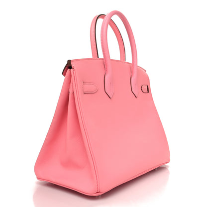 Hermes Epsom Birkin 30 Rose Confetti 3 of 13