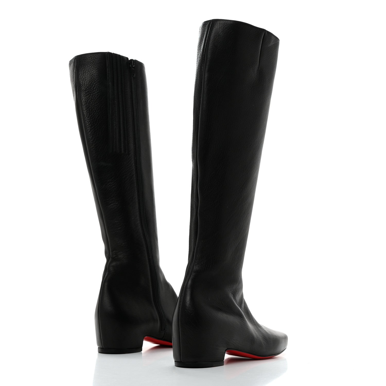 Christian Louboutin Nappa Tounoir Flat Knee Boots 36 Black 4 of 8