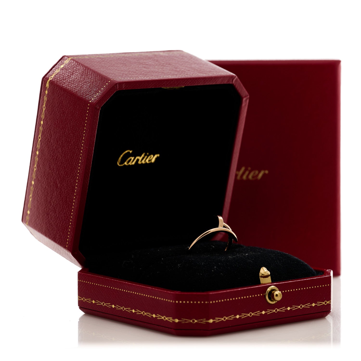 Cartier 18K Pink Gold Small Juste Un Clou Ring 52 6 6 of 6