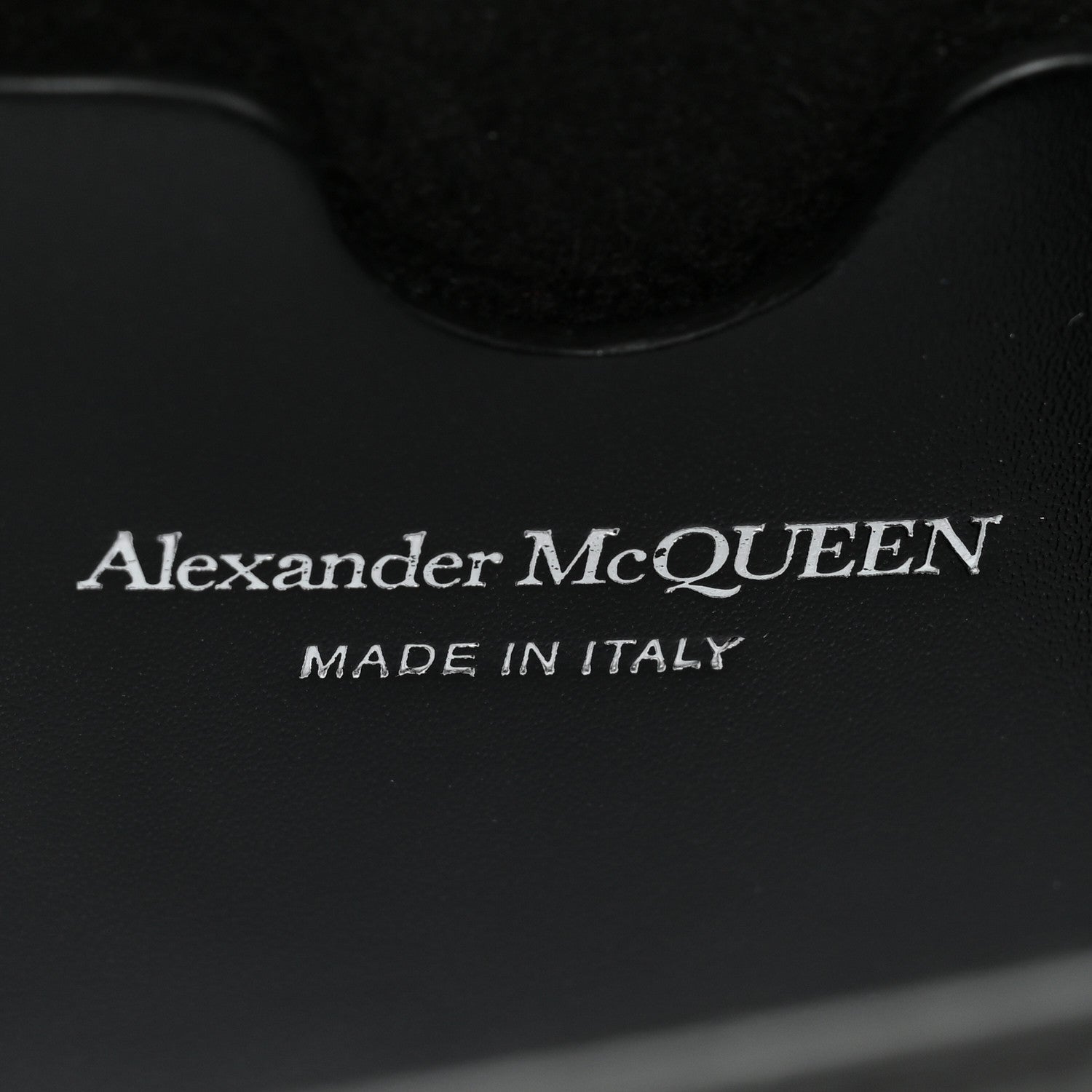 Alexander McQueen Calfskin Studded Knuckle Satchel Black Silver 6 of 10