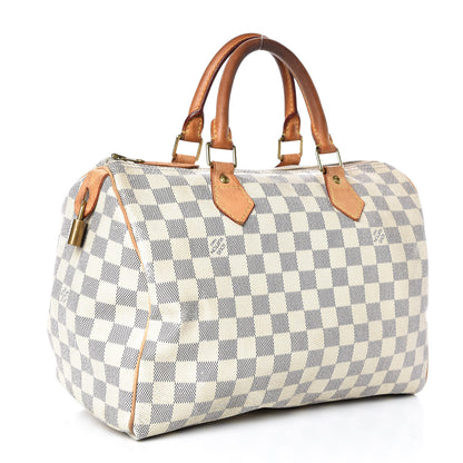 Louis Vuitton Damier Azur Speedy 30 3 of 17