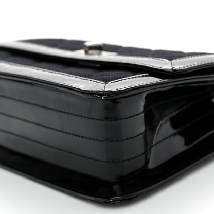 Chanel Jersey Patent Quilted 2.55 Reissue Flap Black 10 of 10