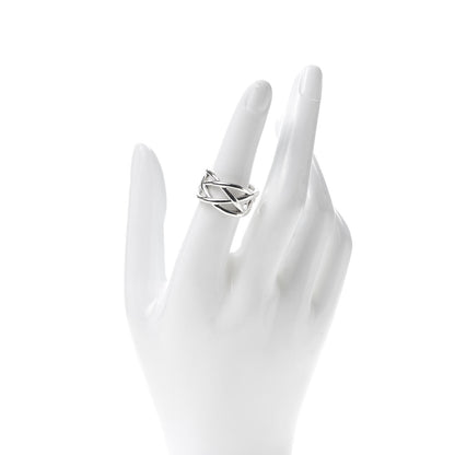 Tiffany Sterling Silver Celtic Knot Ring 53 6.5 2 of 5