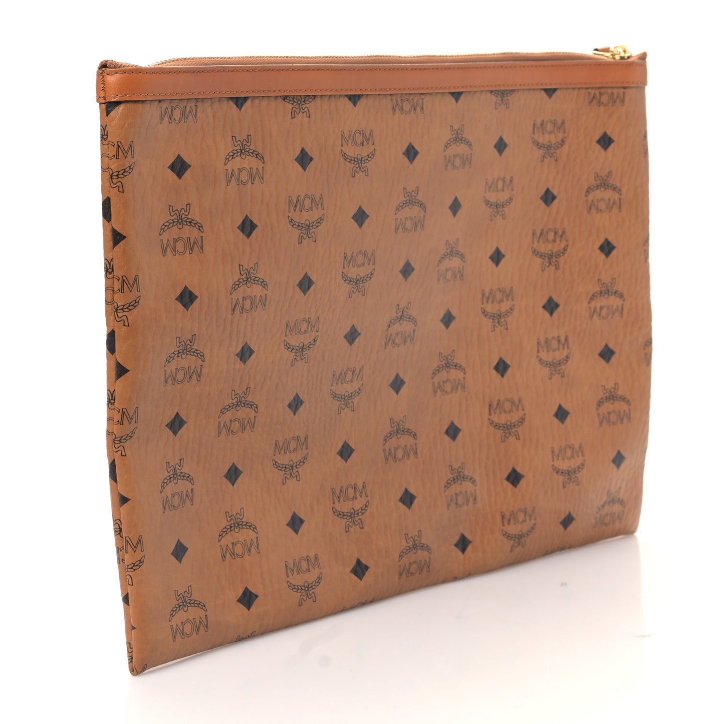 Visetos Heritage Large Pouch Cognac