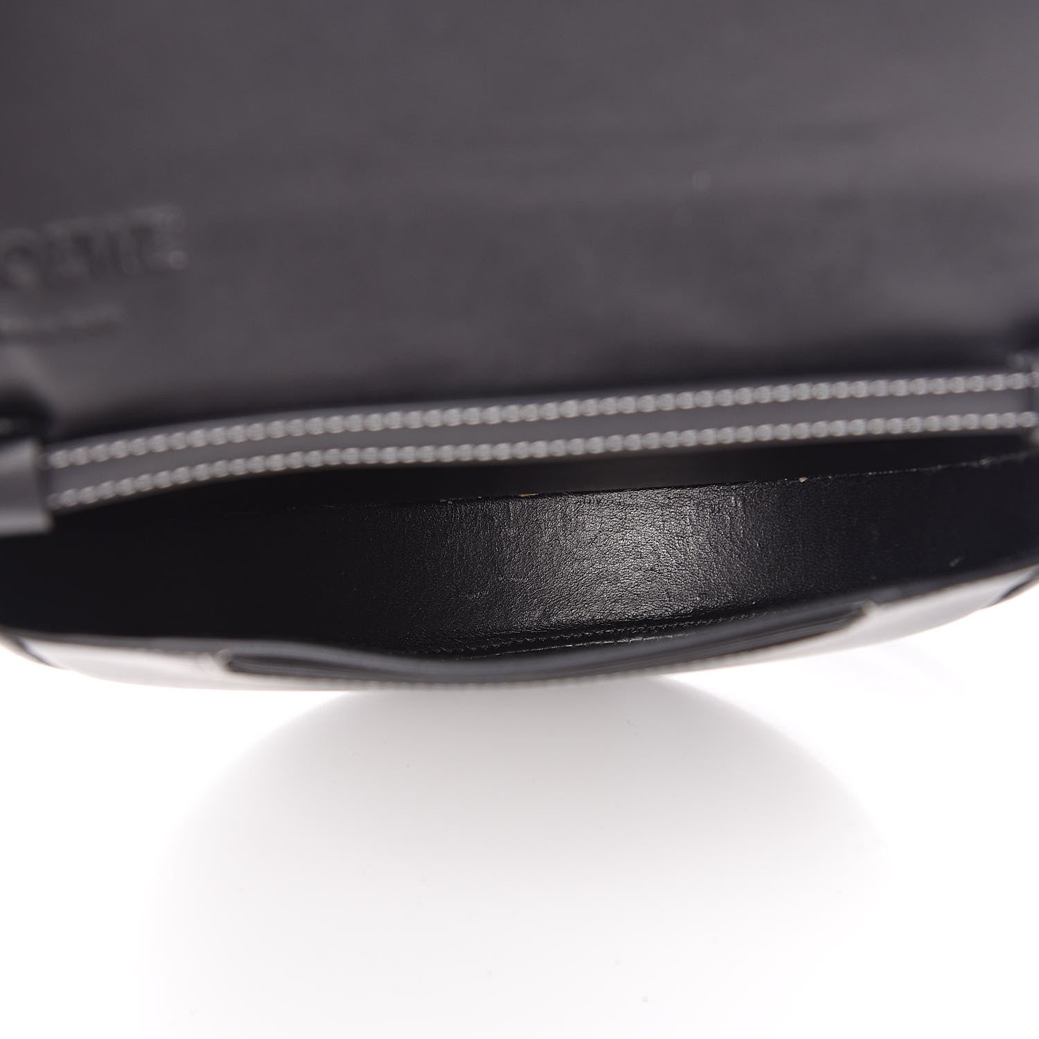 Loewe Soft Calfskin Heel Bag Black 5 of 10