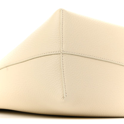 The Row Grained Calfskin Small N/S Park Tote Ivory 8 of 9