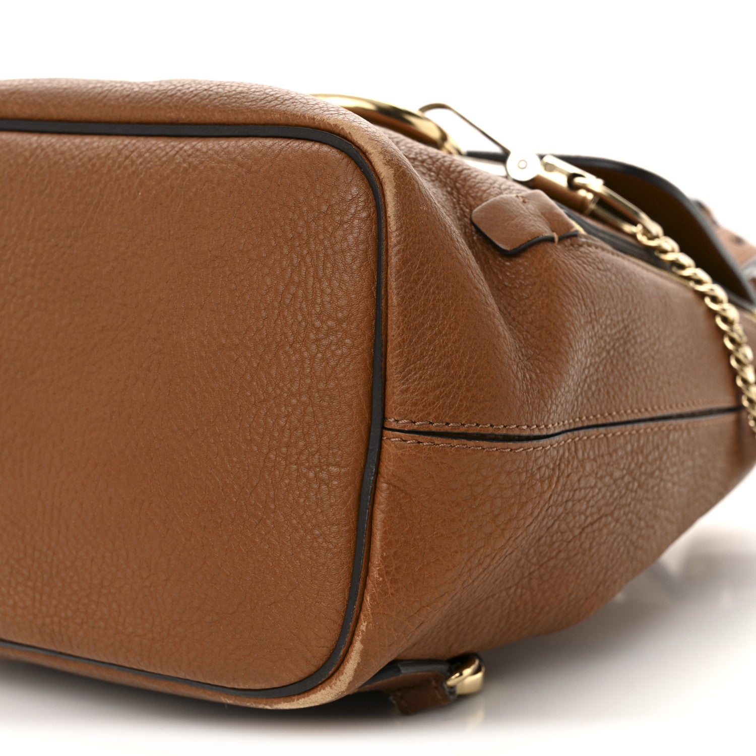 Chloe Suede Calfskin Medium Faye Backpack Tan 9 of 13