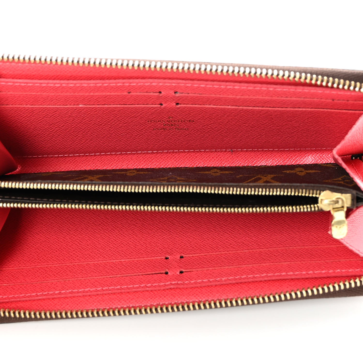Louis Vuitton Monogram Clemence Wallet Grenade 5 of 14