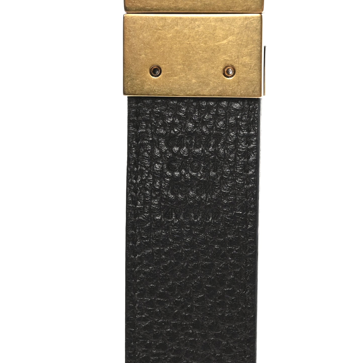 Calfskin Double G Reversible 37mm Belt 85 34 Black Cocoa