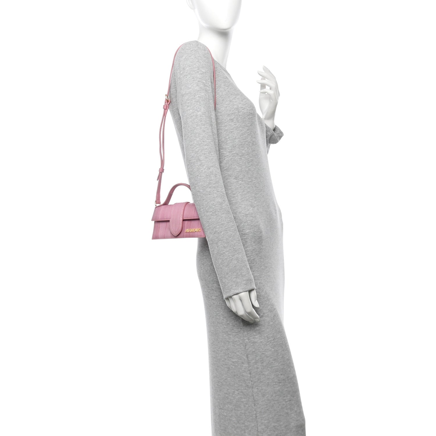 Jacquemus Eelskin Le Bambino Pink Pink 2 of 12
