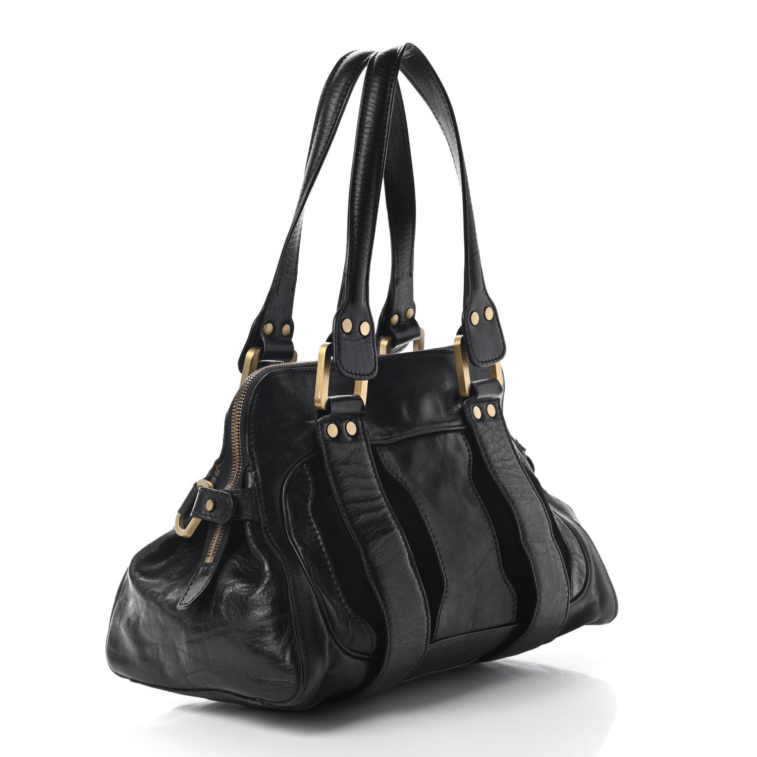Jimmy Choo Calfskin Mahala Black 3 of 8
