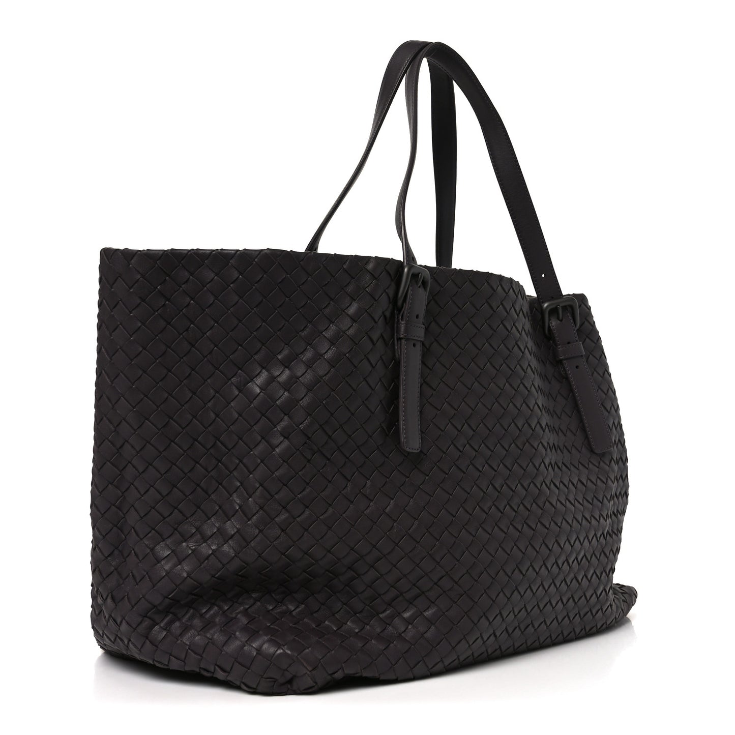 Nappa Intrecciato Large Cesta Tote Quetsche