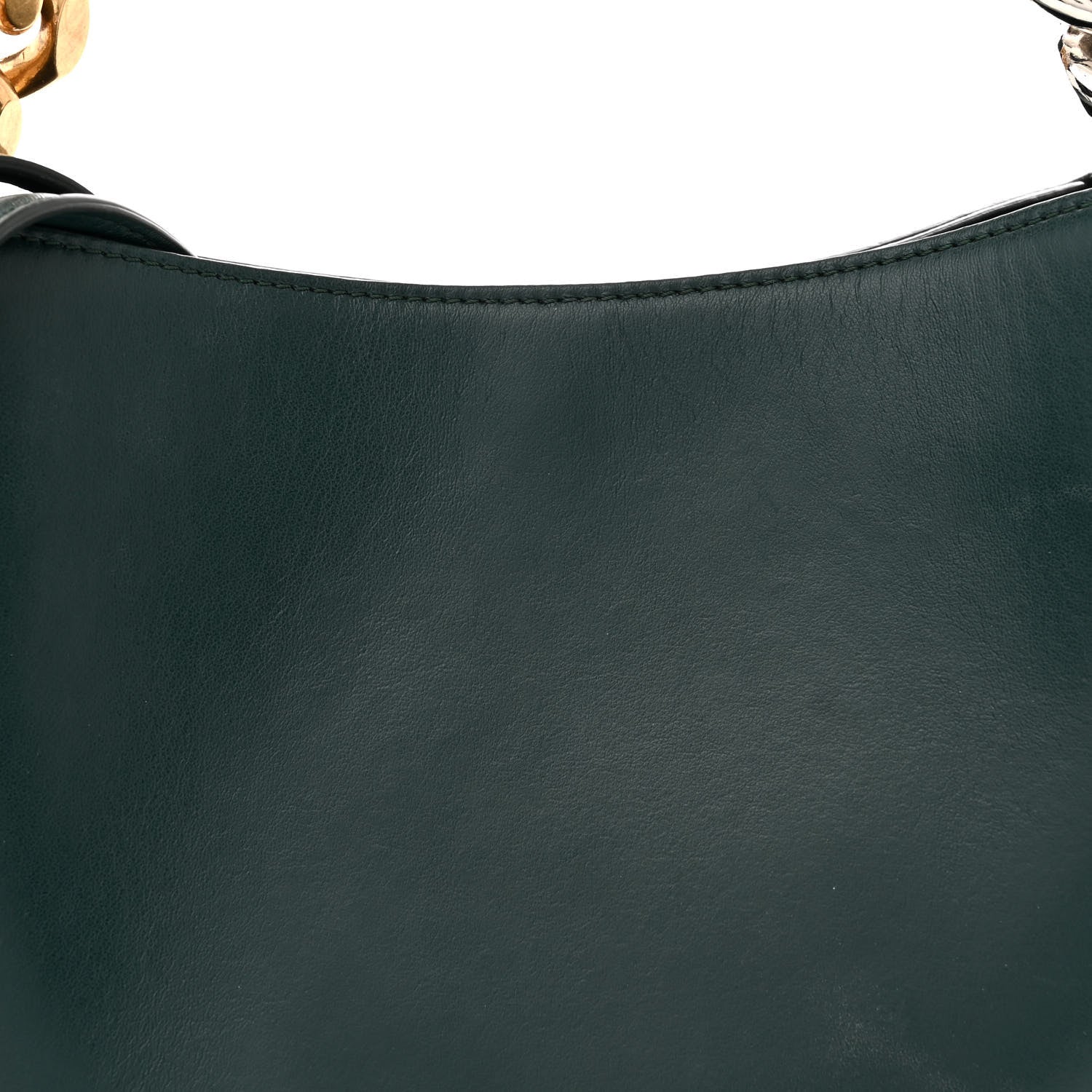 Stella McCartney Eco Alter Nappa Small Frayme Shoulder Bag Forest Green 7 of 11