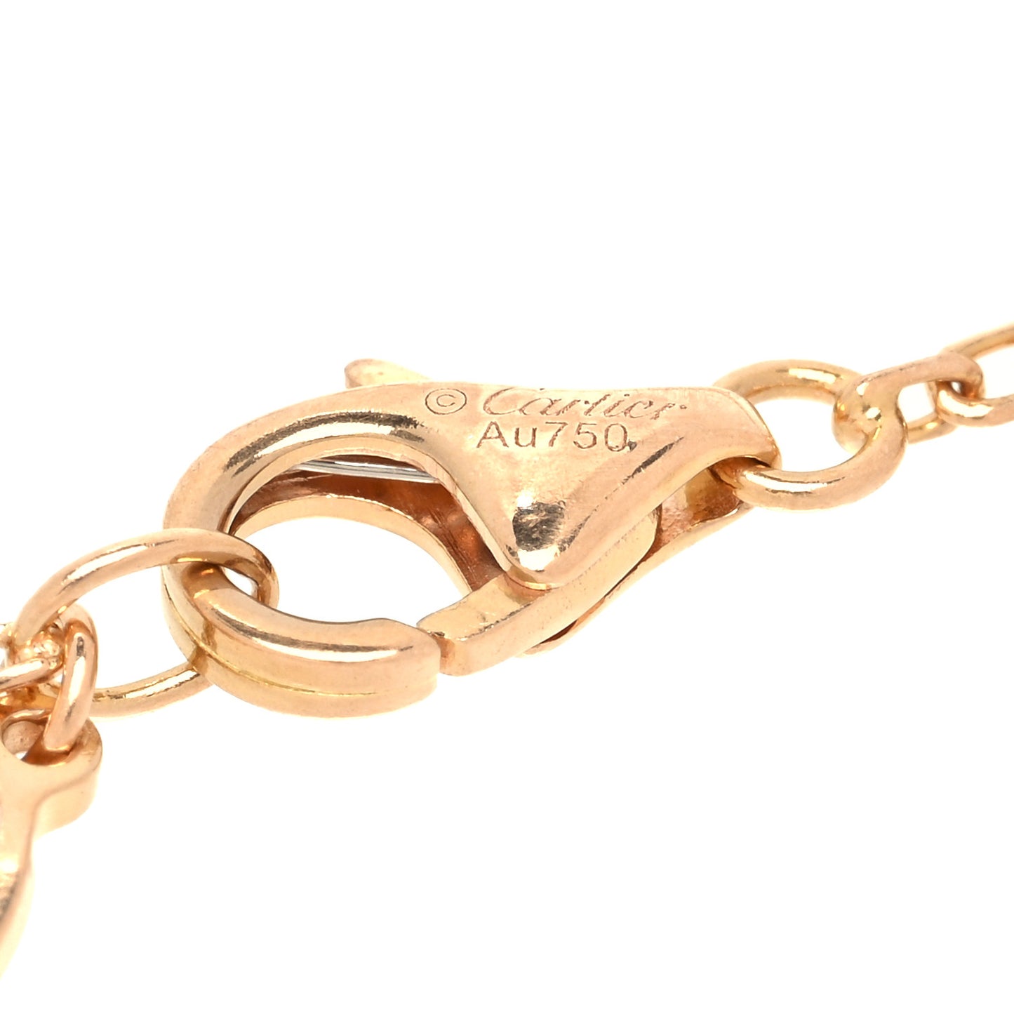 18K Pink Gold Diamond SM D'Amour Bracelet
