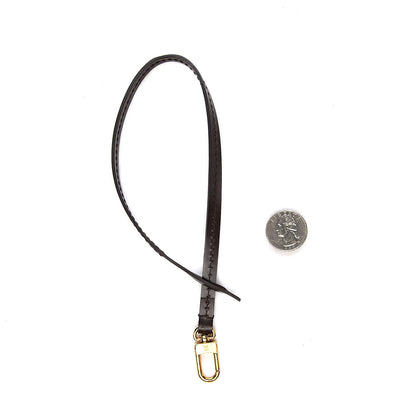 Louis Vuitton Calfskin Pochette Accessories Strap Brown 2 of 2