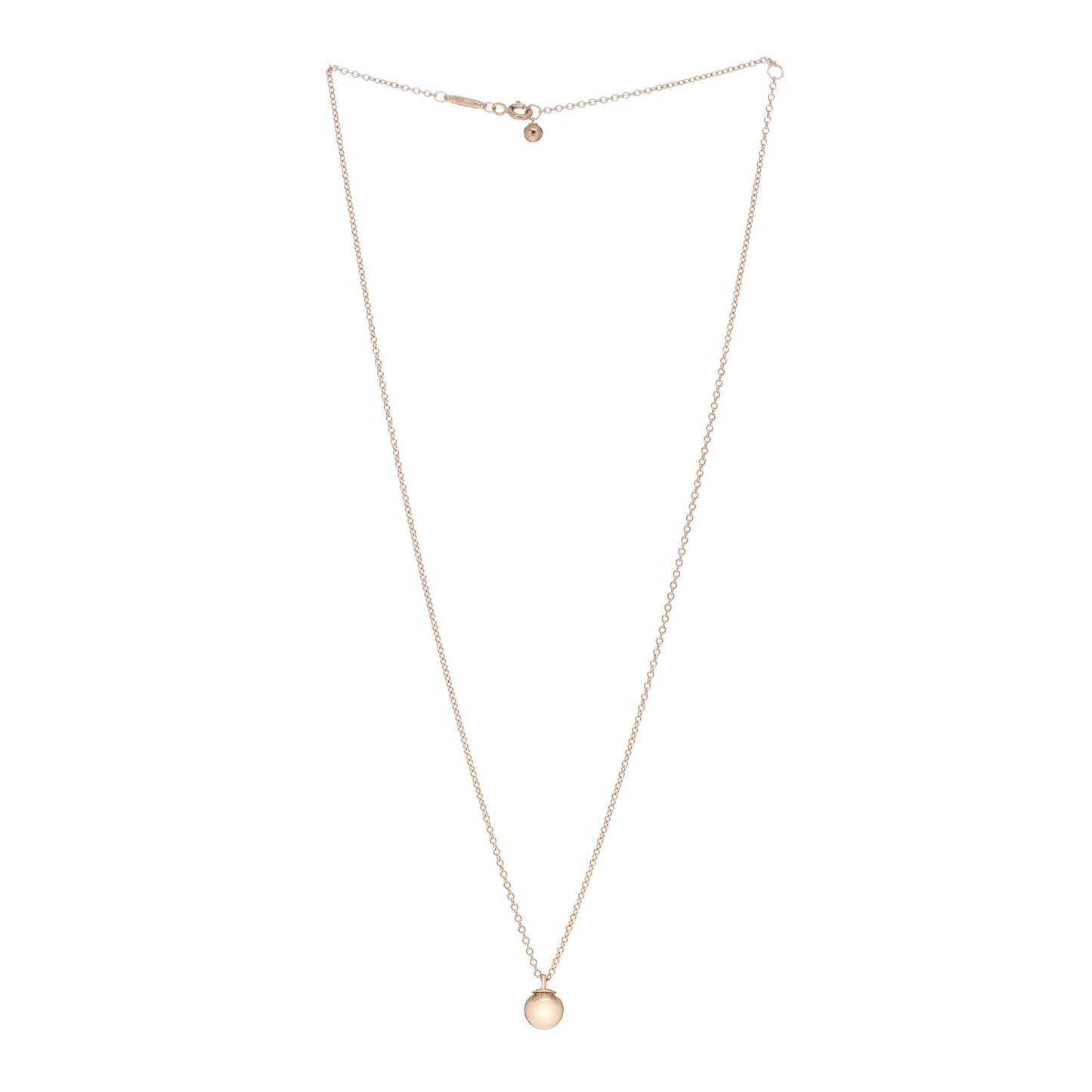18K Rose Gold 8mm HardWear Ball Pendant Necklace