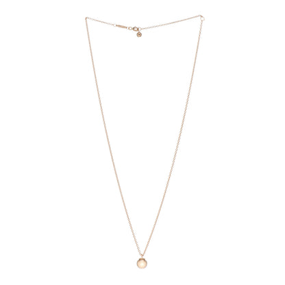 Tiffany 18K Rose Gold 8mm HardWear Ball Pendant Necklace 3 of 4