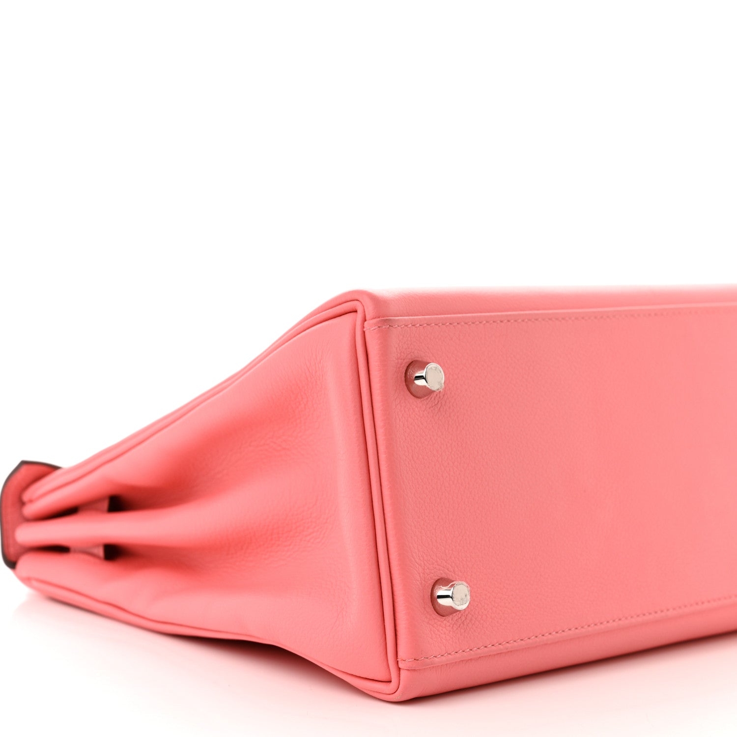 Hermes Evercolor Verso Kelly Retourne 28 Rose D'ete Terre Battue 9 of 11