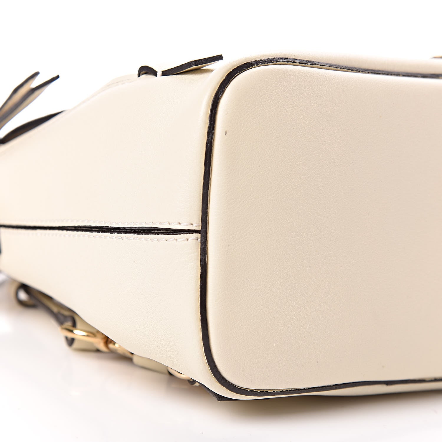 Chloe Suede Calfskin Mini Faye Backpack Off White 12 of 13