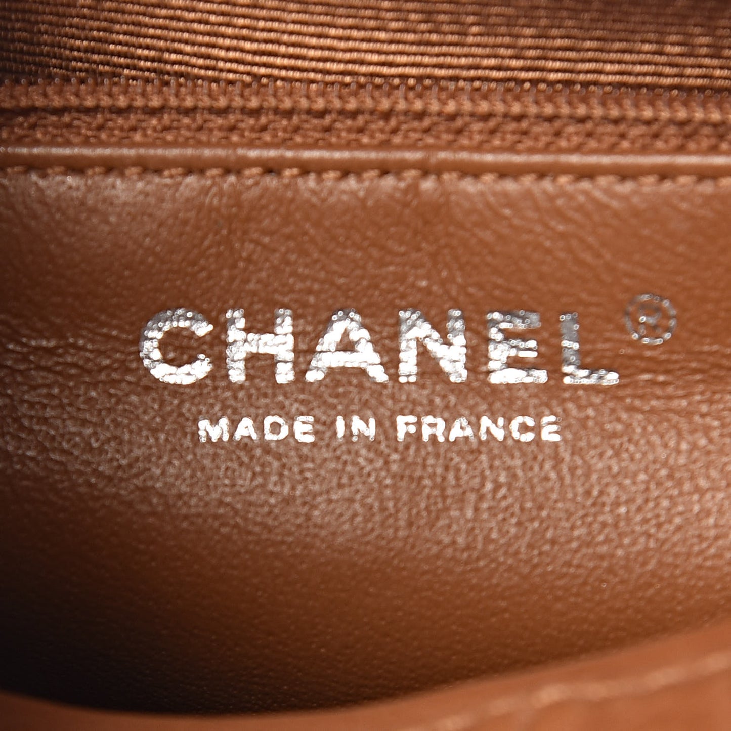 Calfskin Quilted Small Bowler Brown
