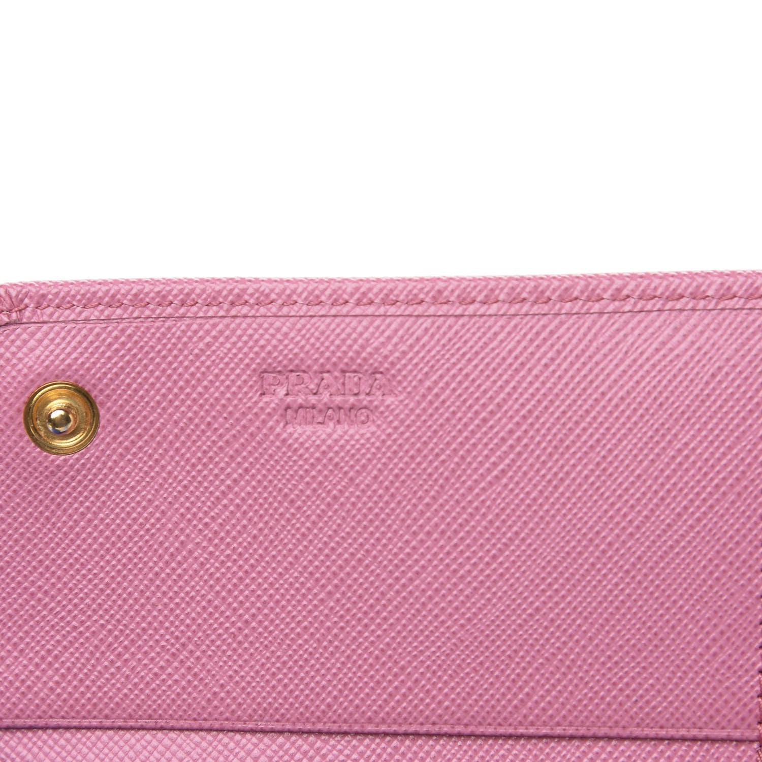 Prada Saffiano Bow Continental Wallet Begonia 6 of 10