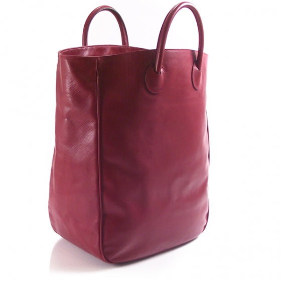 Leather Large Shopping Tote