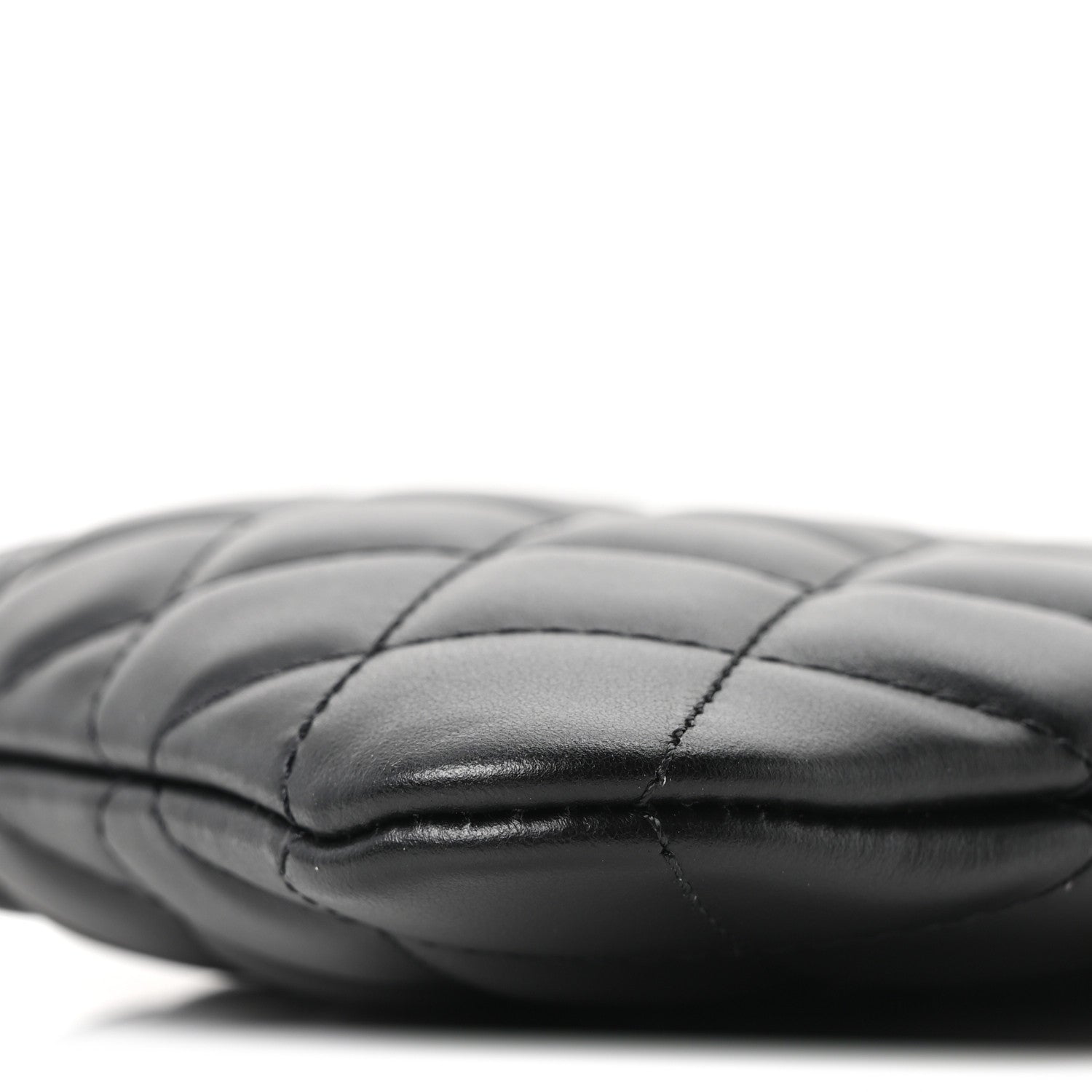 Chanel Lambskin Quilted Uniform Crossbody Bag  Black 10 of 10