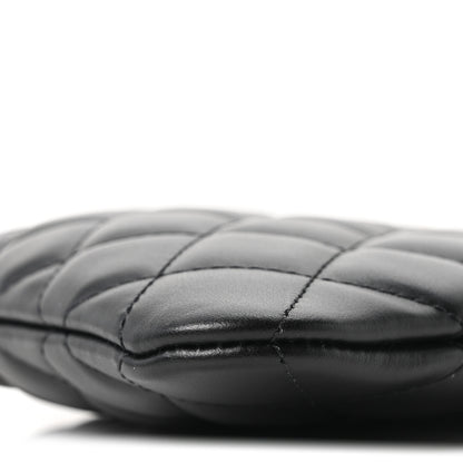 Chanel Lambskin Quilted Uniform Crossbody Bag  Black 10 of 10