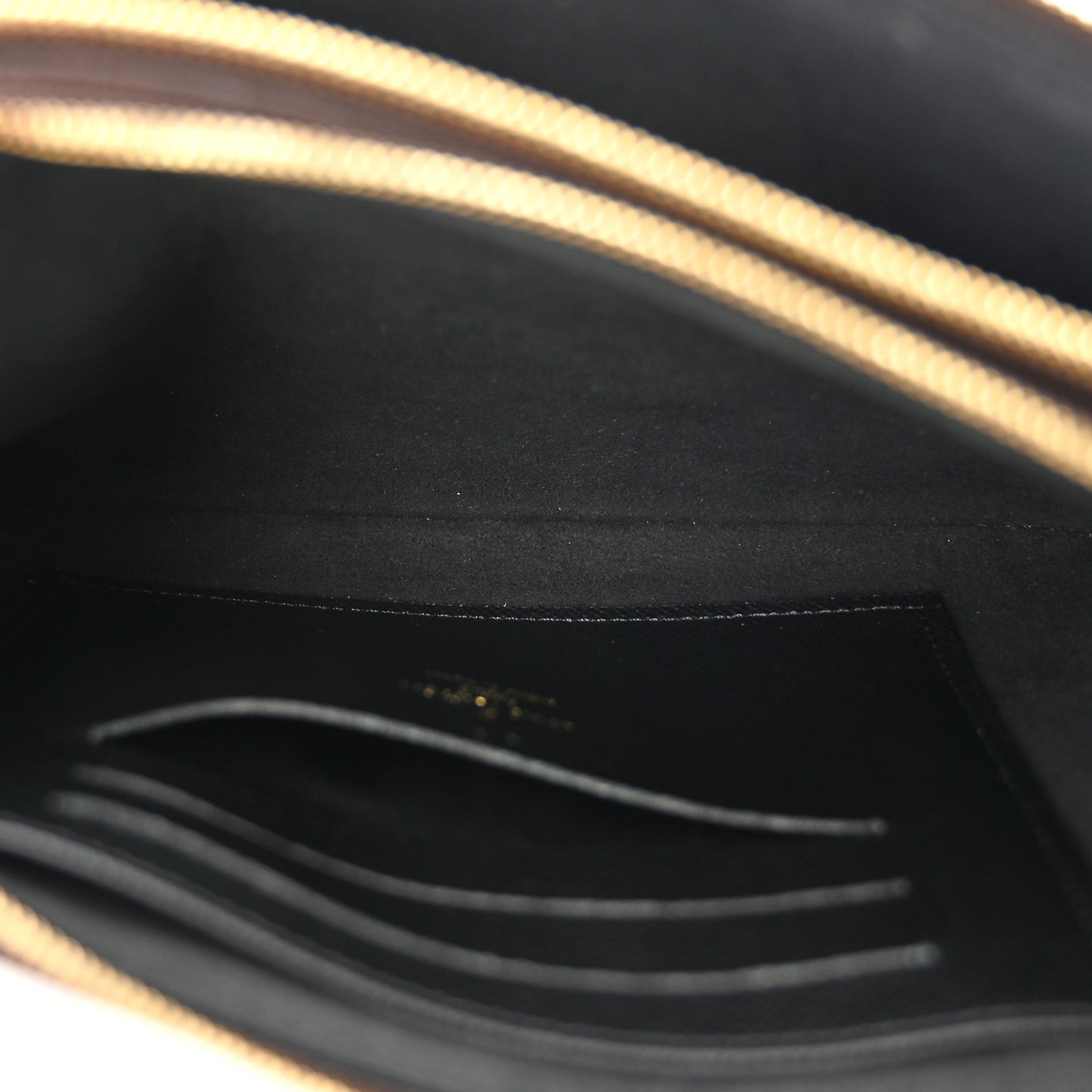Reverse Monogram Giant Double Zip Pochette