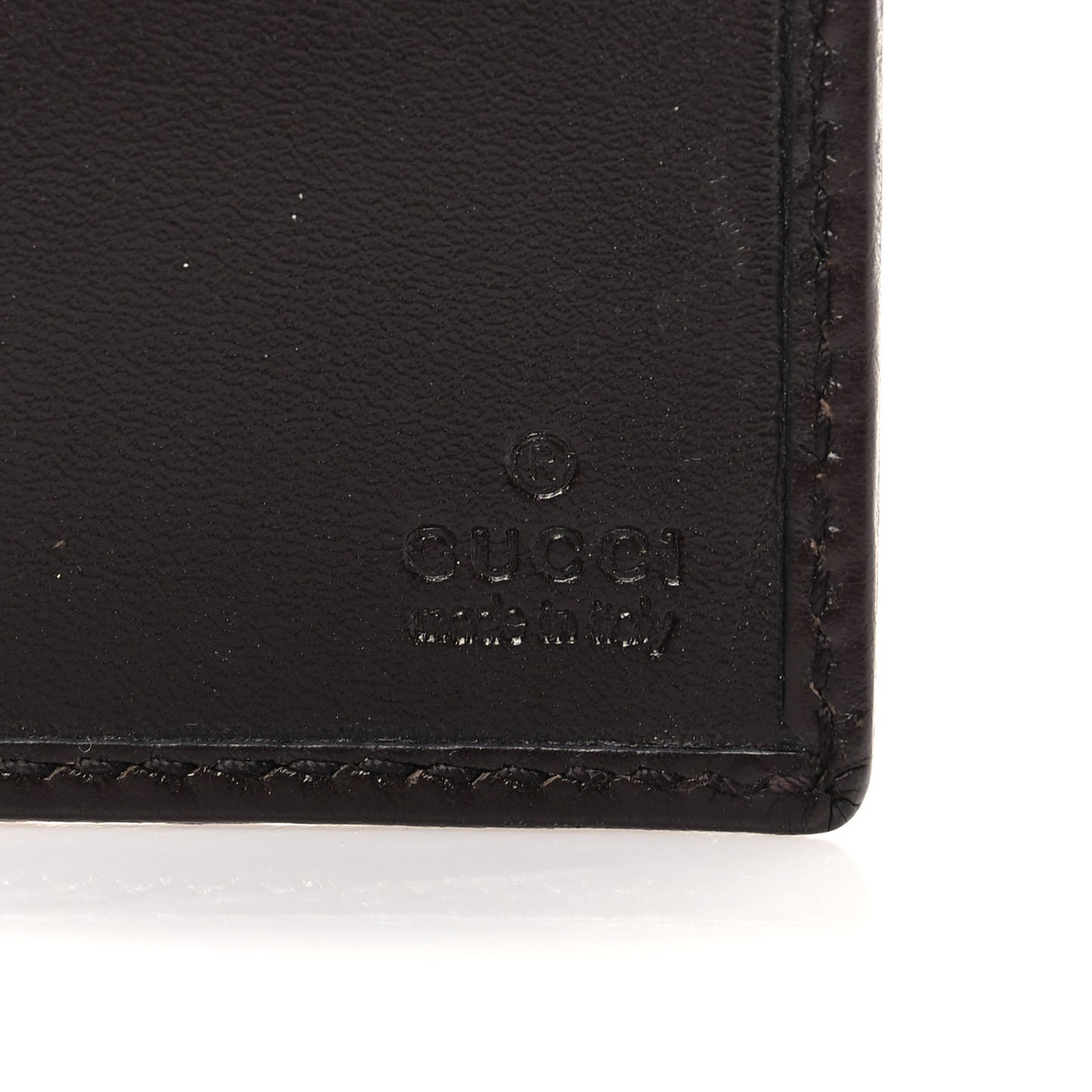 Monogram Britt Bi-Fold Wallet Dark Brown
