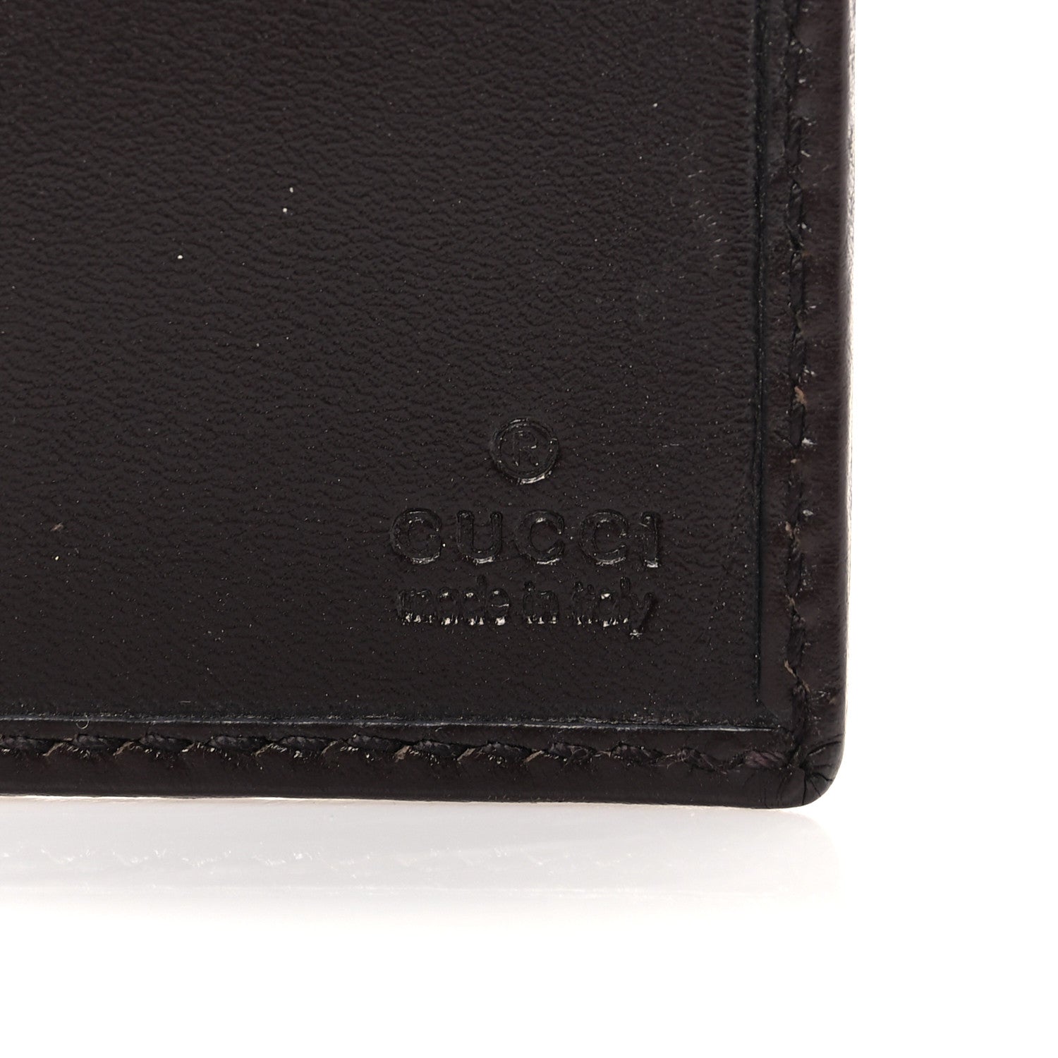 Gucci Monogram Britt Bi-Fold Wallet Dark Brown 6 of 6