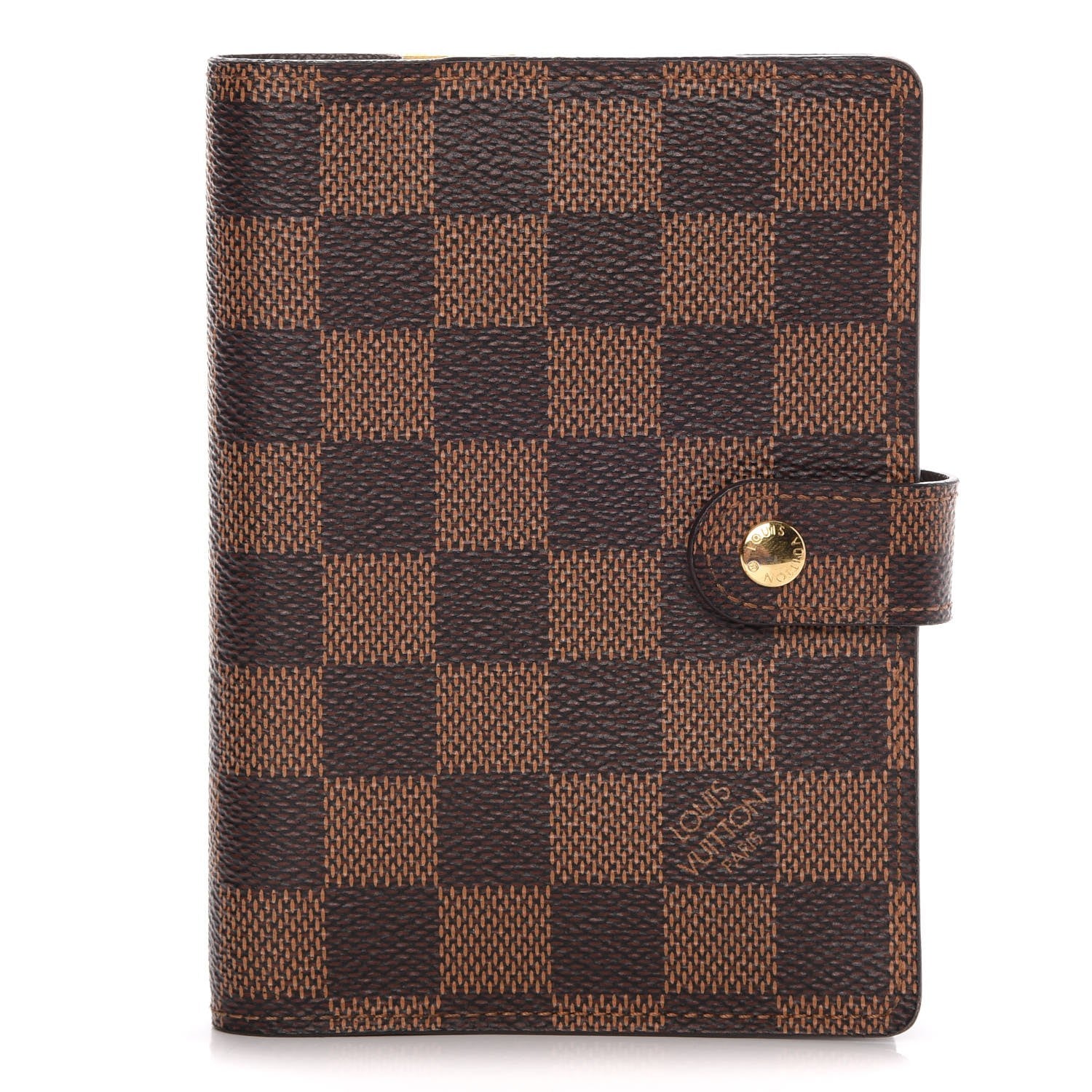 Louis Vuitton Damier Ebene Small Ring Agenda Cover 1 of 9