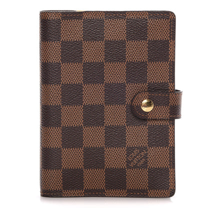 Louis Vuitton Damier Ebene Small Ring Agenda Cover 1 of 9