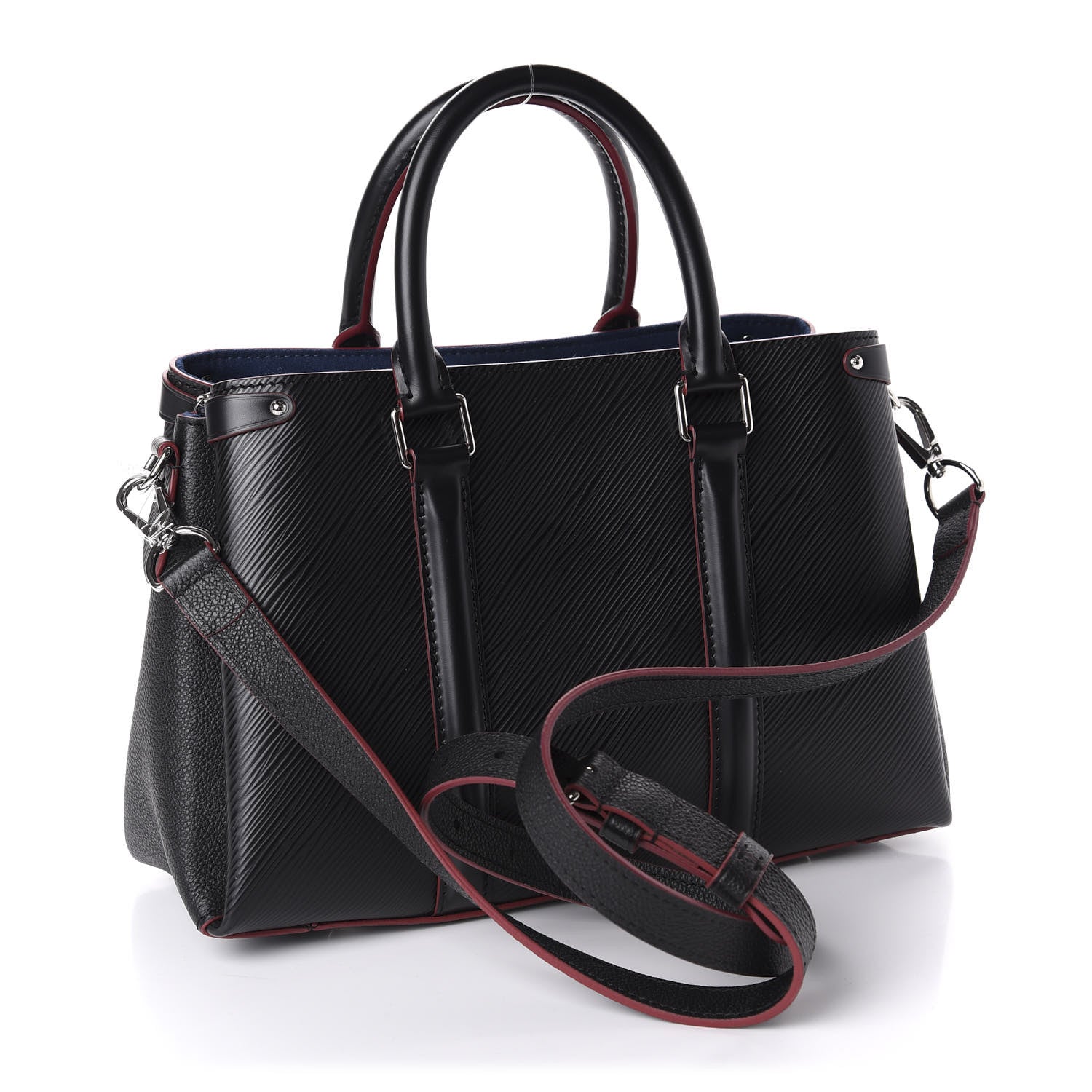 Louis Vuitton Epi Soufflot BB Black 4 of 11