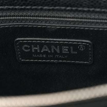 Chanel Caviar Quilted Grand Shopping Tote GST Black 6 of 10