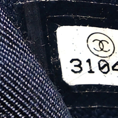 Chanel Lambskin Quilted Medium Chanel 19 Flap Navy Blue 7 of 10