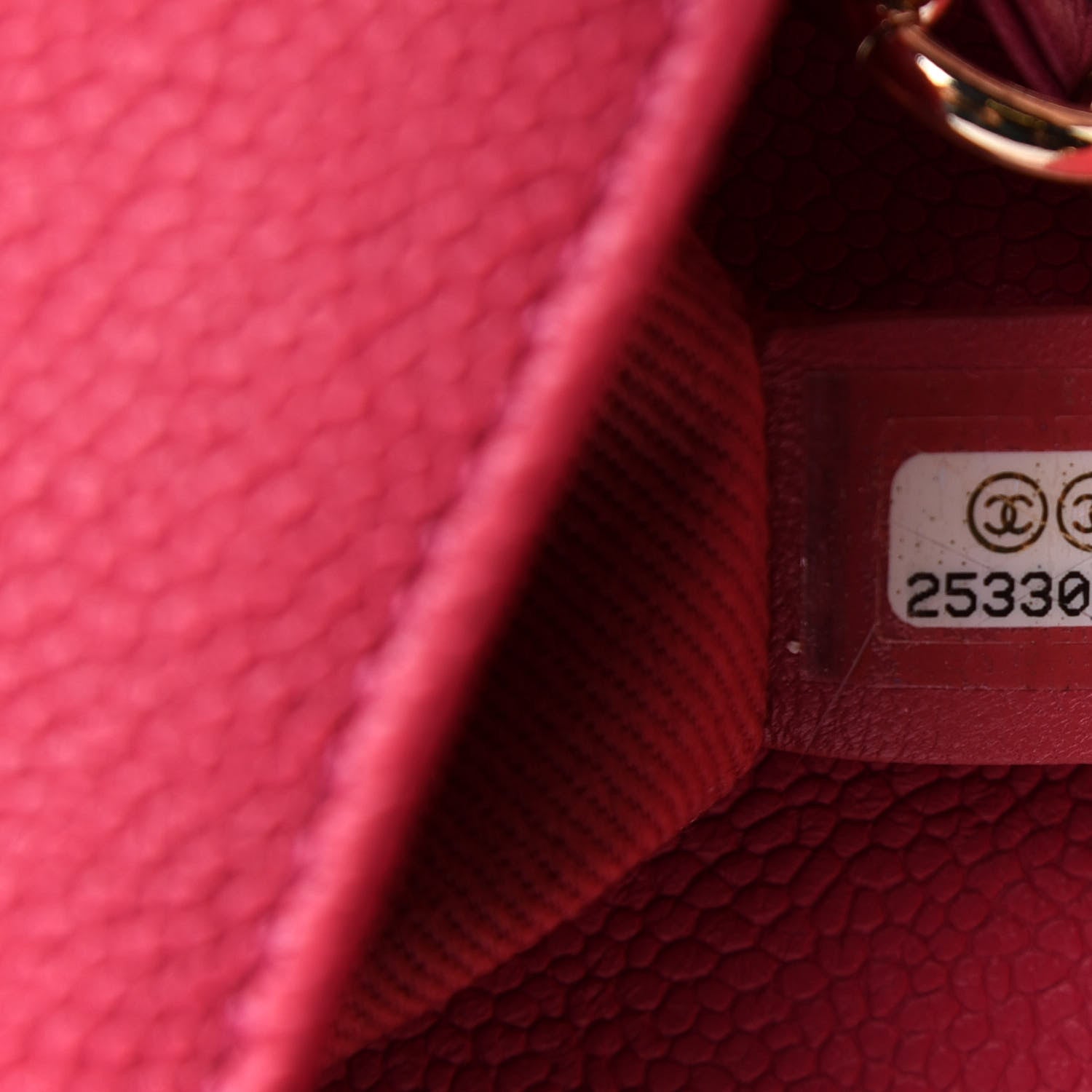 Chanel Grained Calfskin Quilted Small Cuba Top Handle Flap Pink 11 of 15