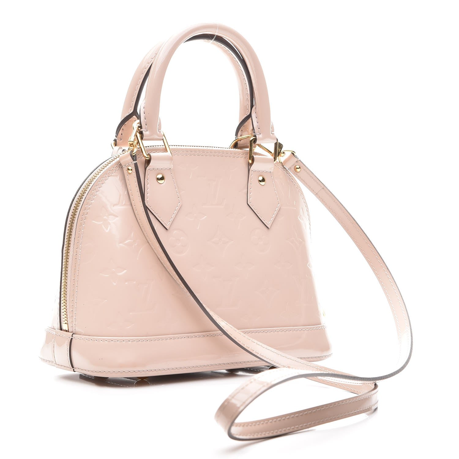 Louis Vuitton Vernis Alma BB Rose Angelique 4 of 7