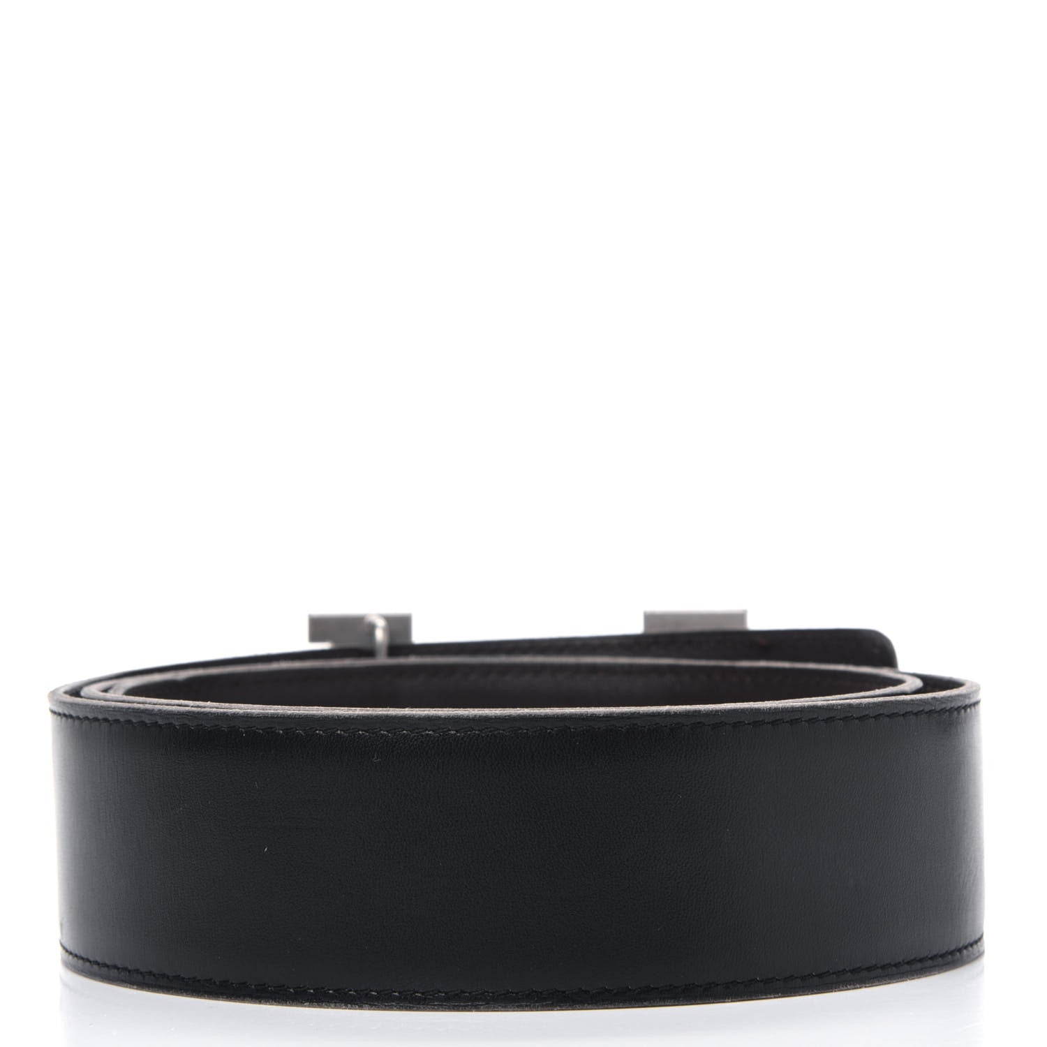 Hermes Box Chamonix 42mm Constance Belt Belt 90 Black Chocolate 2 of 6