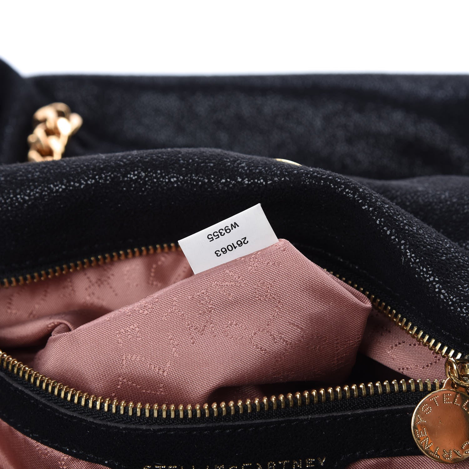Stella McCartney Shaggy Deer Small Falabella Tote Black 8 of 11
