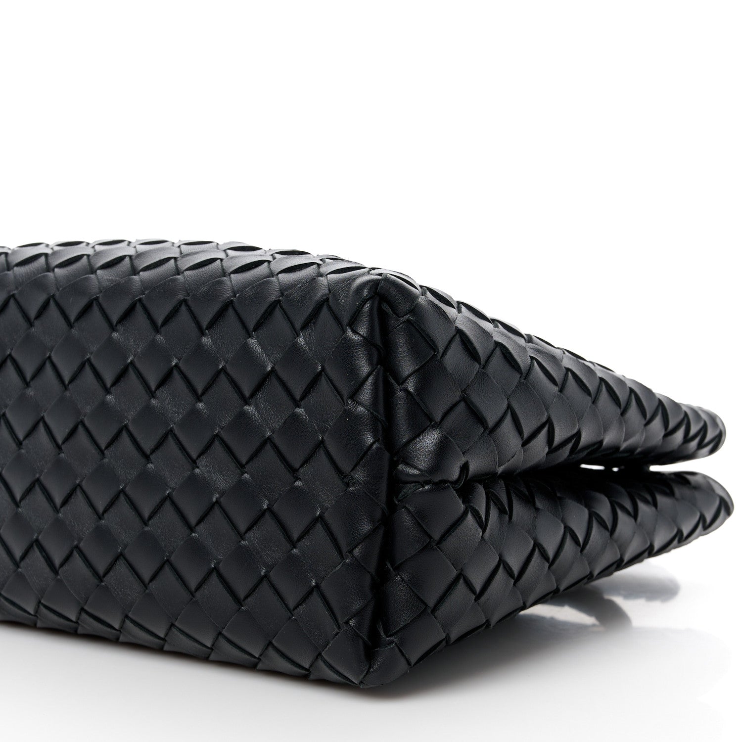 Bottega Veneta Nappa Intrecciato Medium Andiamo Shoulder Bag Black 10 of 12