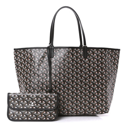 Goyard Goyardine Saint Louis Claire Voie PM Black Pink 1 of 9