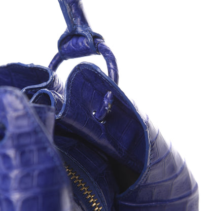 Nancy Gonzalez Crocodile Hobo Blue 15 of 15