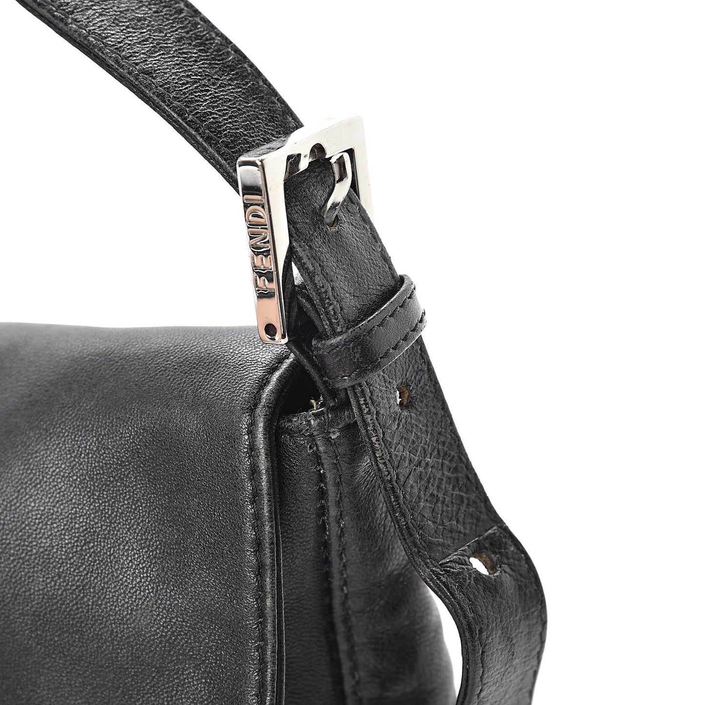 Calfskin Baguette Black