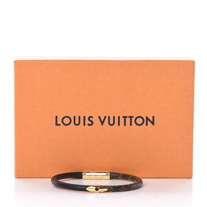 Louis Vuitton Monogram Daily Confidential Bracelet 17 Black 6 of 6