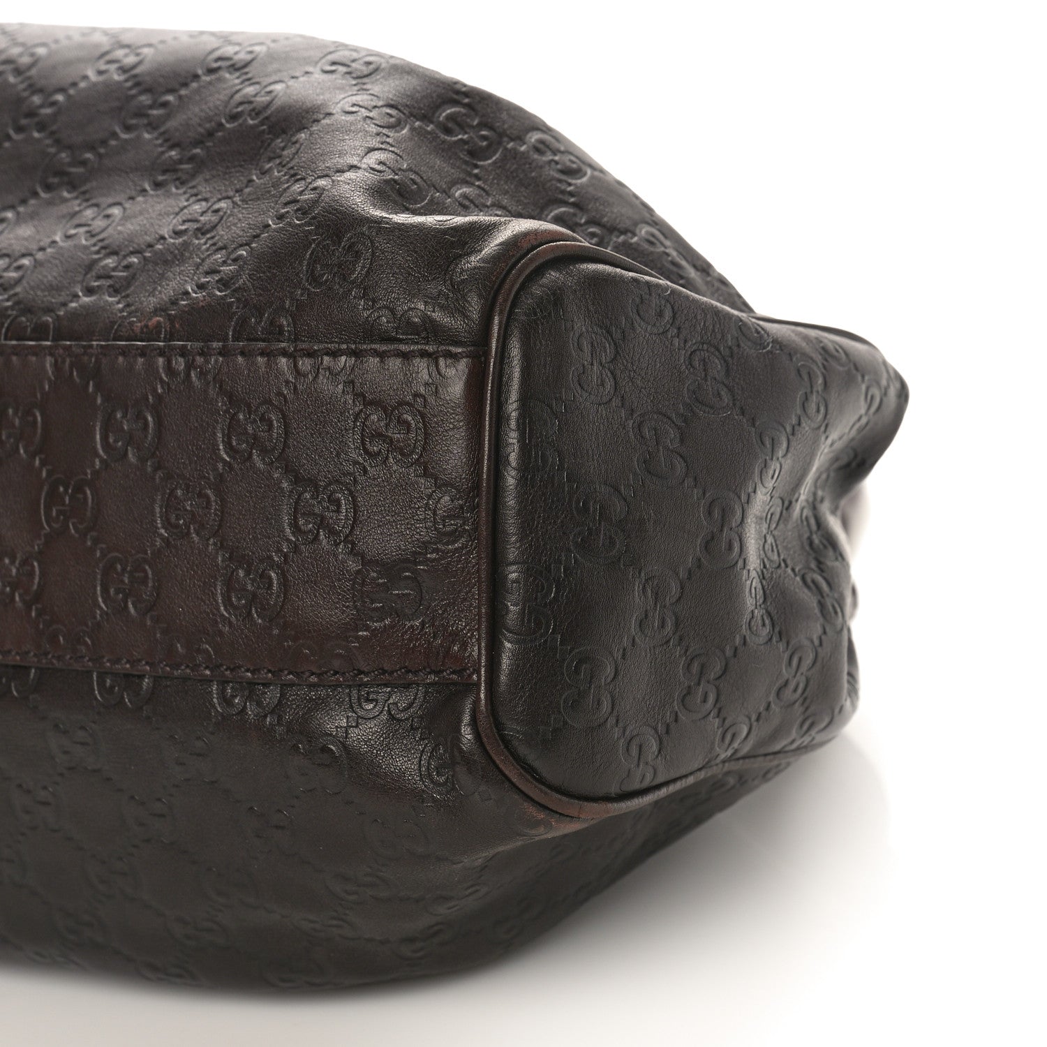 Gucci Guccissima Medium Sukey Tote Brown 9 of 12