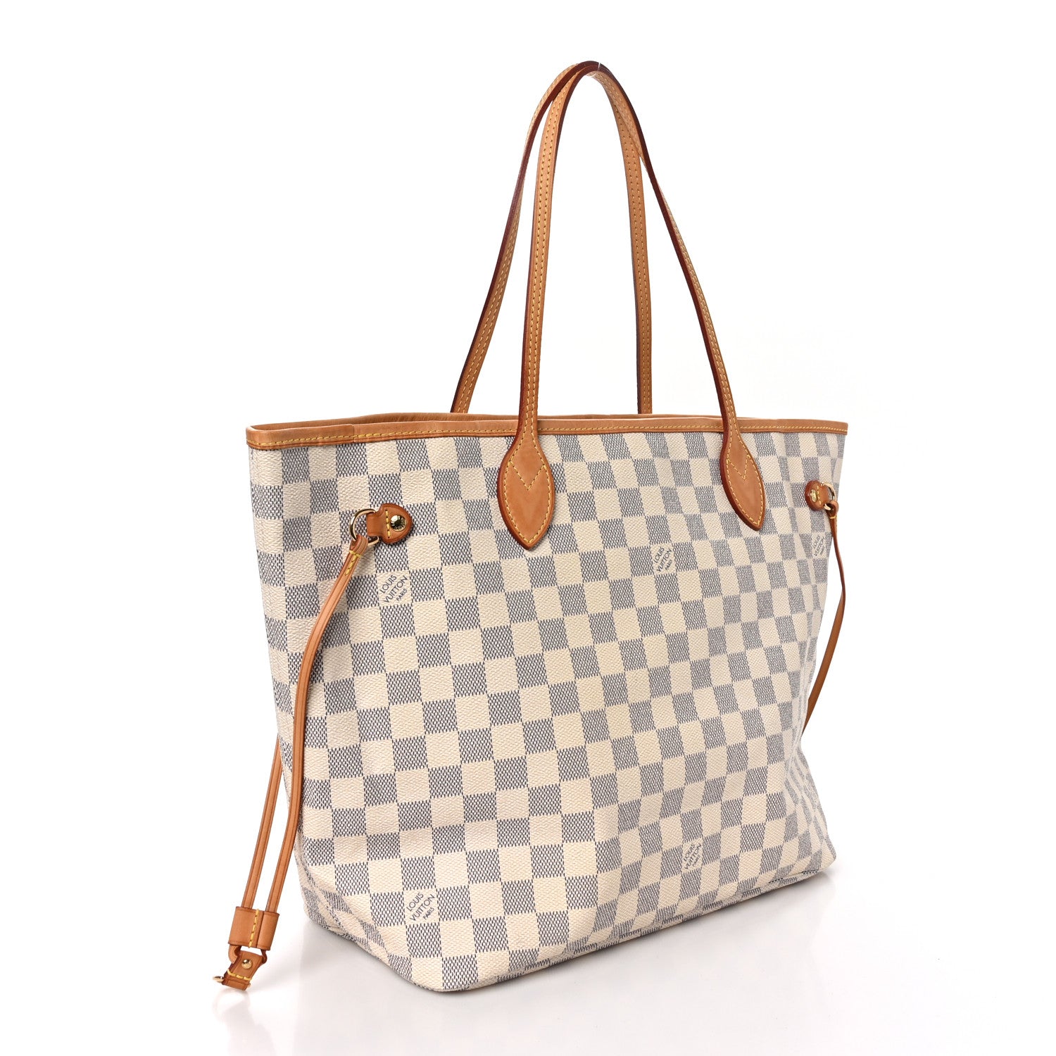 Louis Vuitton Damier Azur Neverfull MM 3 of 12
